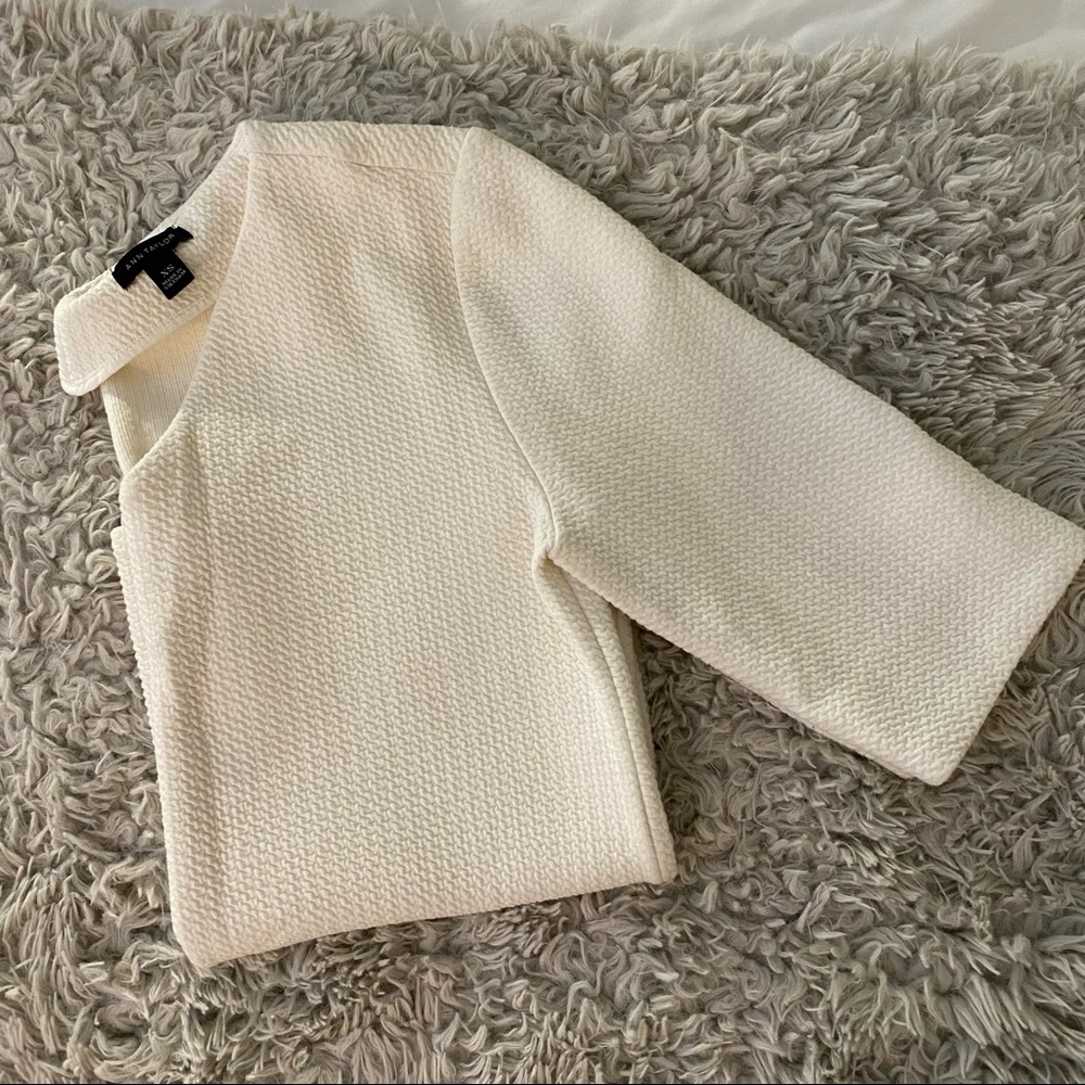 Ann Taylor white blouse!